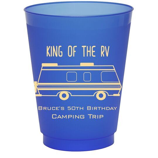 King of the RV Colored Shatterproof Cups
